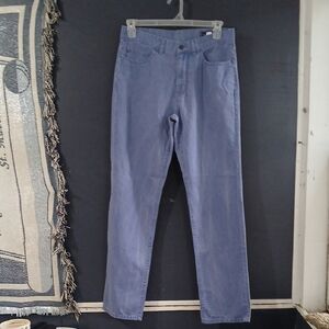 GUC Vineyard Vines Light Blue Cotton Pants Jeans Straight Leg Size 32/34